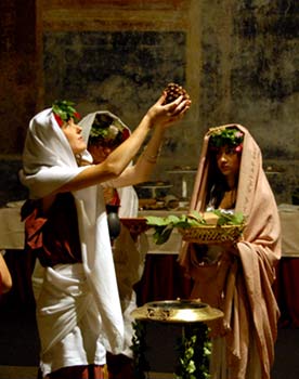 Synaulia cerimonia Antica Roma