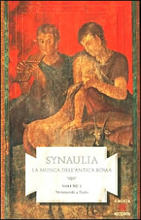 Copertina cd SYNAULIA La Musica dell’ antica Roma, Vol.1 Strumenti a fiato