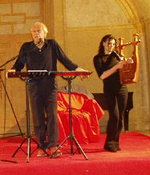 Giorgio Albertazzi declama Dante - accompagnato dalla cithara di Luce
