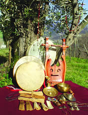 Parte dello Strumentario "Etrusco" utilizzato nel CD