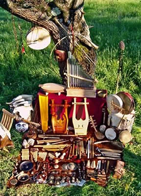 musical instruments managed by Il Centro del Suono