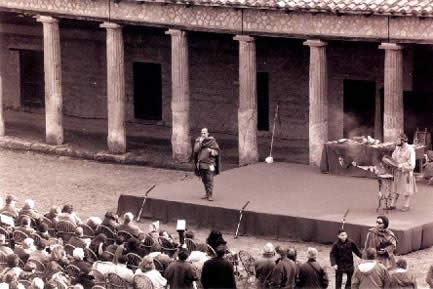 Synaulia concierto Palestra Grande, Pompeya