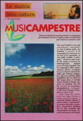 Pagina interna nel fumetto Topolino che illustra "Musica campestre"