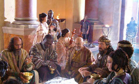 La lyra e la cetra suonano dal vivo per il film “Nativity”