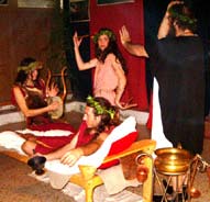 Banquetes etrusco-romana