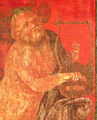 Suonatore di lira Pompei