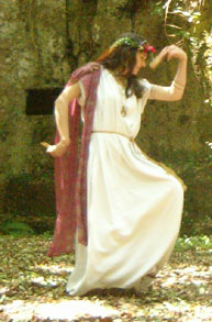etruscan - roman dance with crotala (castanets)